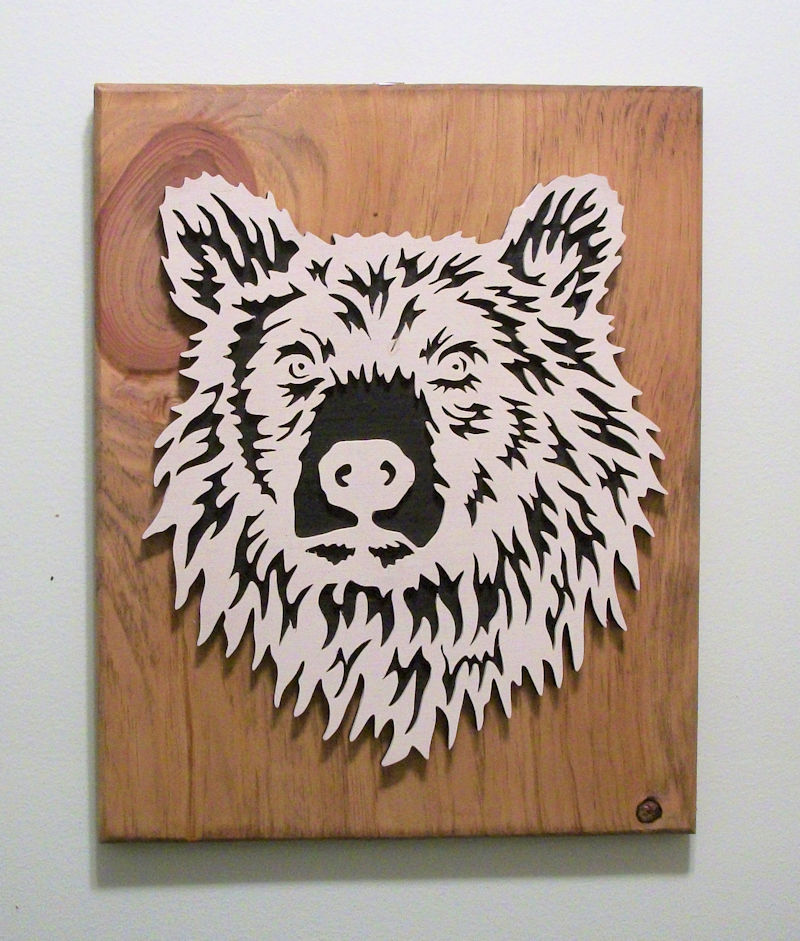 (image for) Bear Head Wall Decor