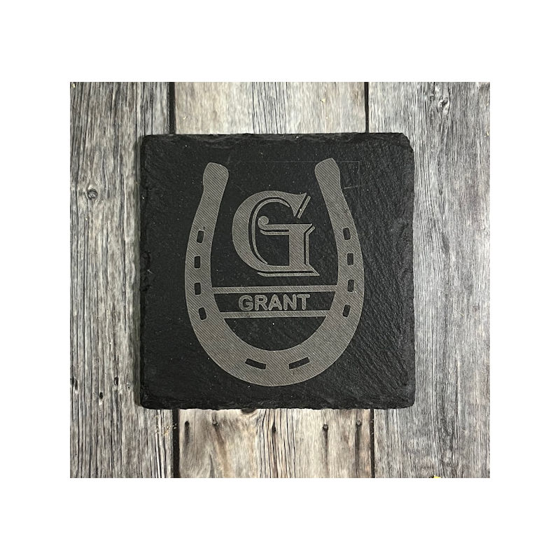 (image for) Monogram Coaster - Round or Square, Set of 4