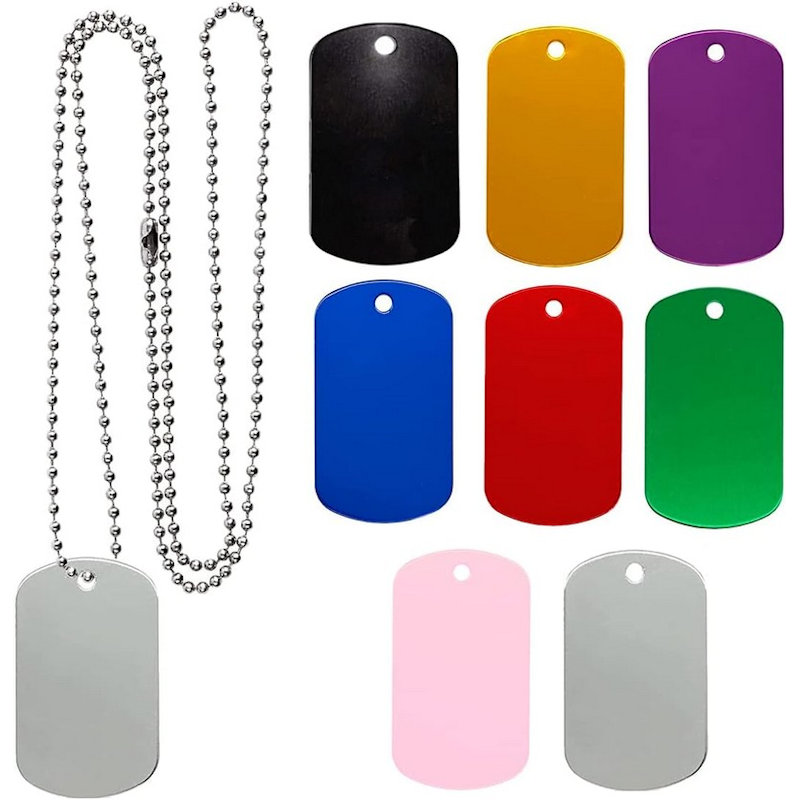 (image for) Military Style Tag and Necklace