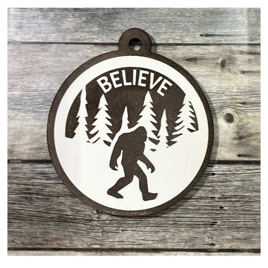 (image for) Bigfoot Ornament, 4"