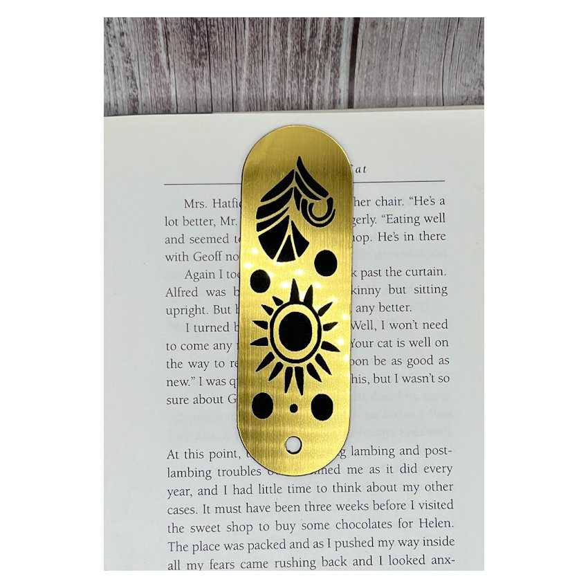 (image for) Bookmark, Acrylic, 4" high