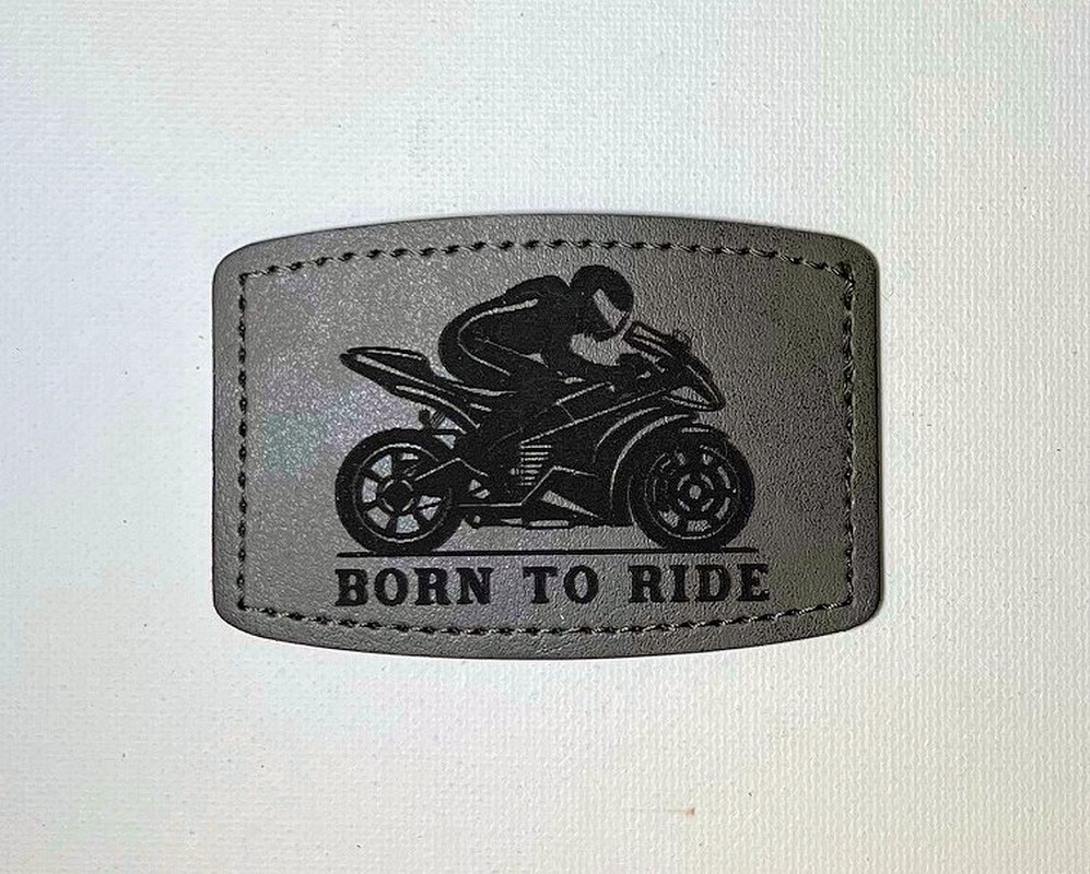 (image for) Motorcycle Hat Patch