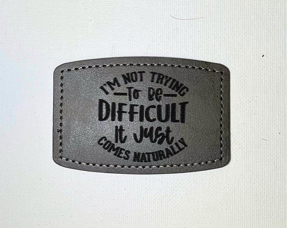 (image for) Difficult Hat Patch