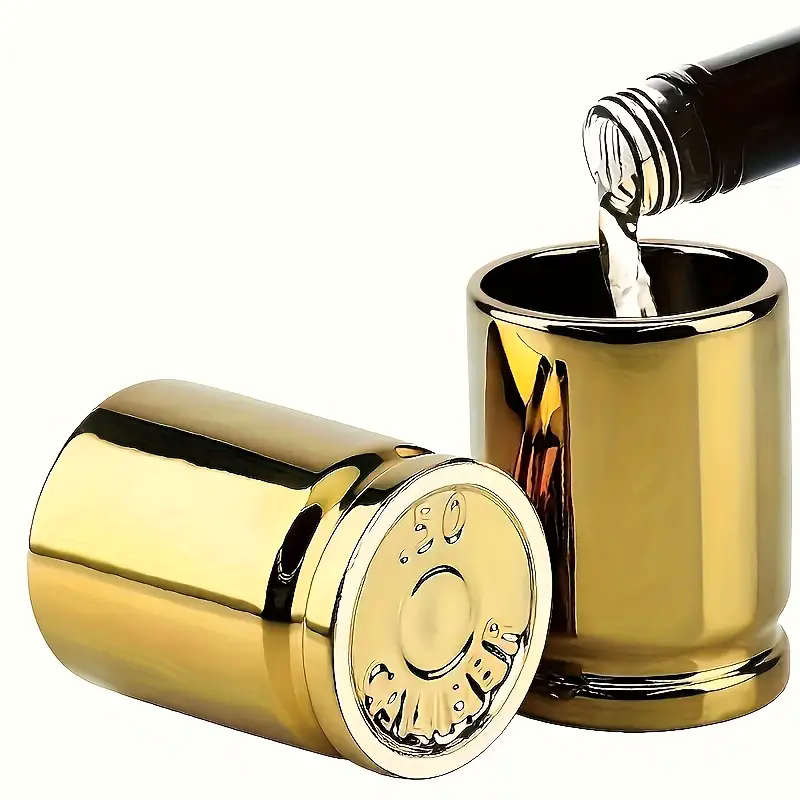 (image for) 50 Caliber Bullet Shotglass, Set of 2