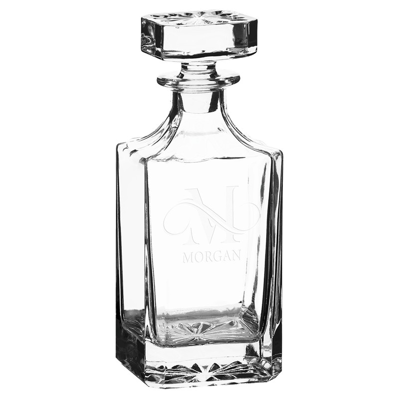 (image for) 750ml Square Glass Decanter with Gift Box