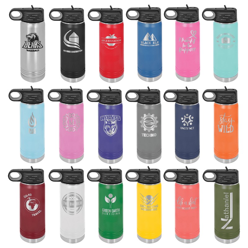 (image for) Polar Camel 20 oz. Insulated Water Bottle