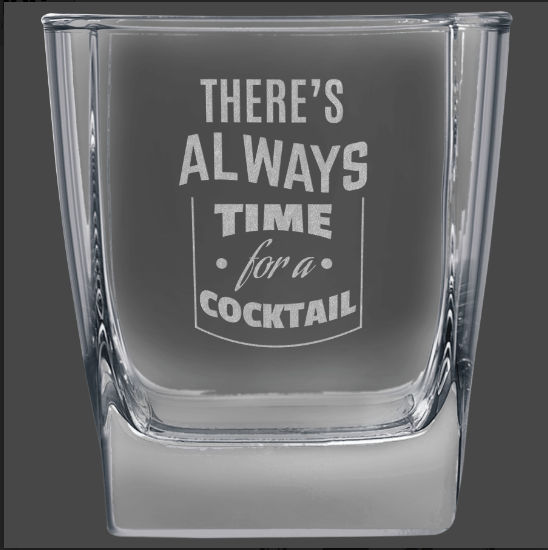 (image for) 10 1/2 oz. Square on the Rocks Glass