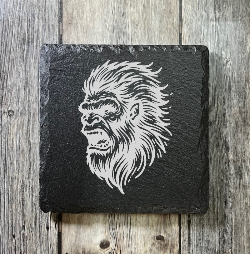 (image for) 4" x 4" square Slate Coaster