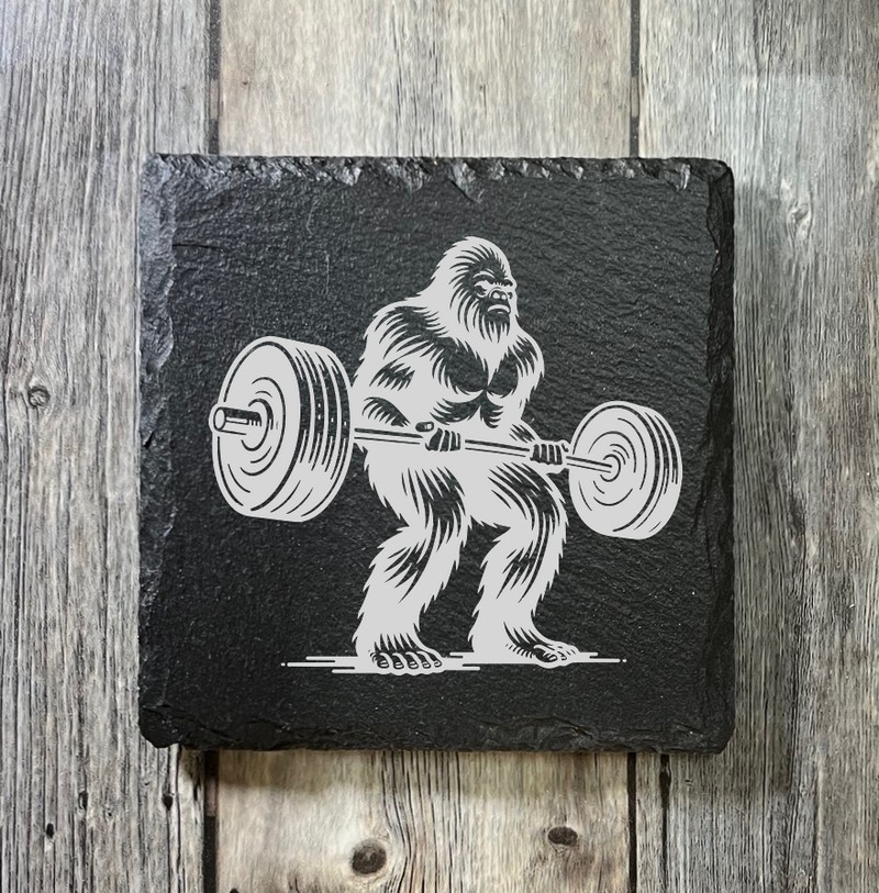 (image for) 4" x 4" square Slate Coaster