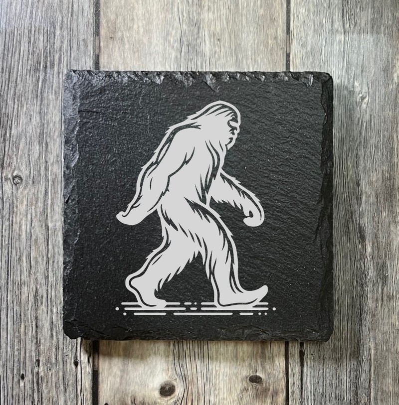 (image for) 4" x 4" square Slate Coaster