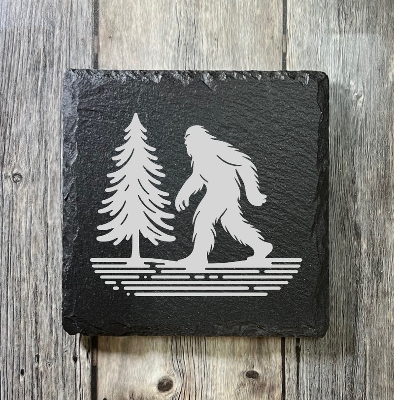 (image for) 4" x 4" square Slate Coaster