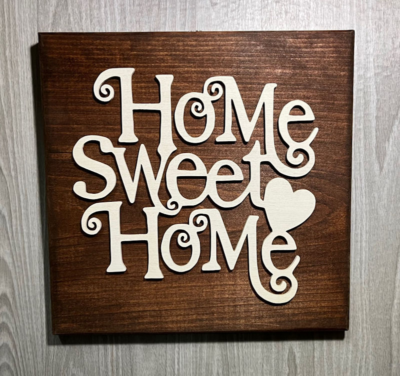 (image for) Home Sweet Home Sign