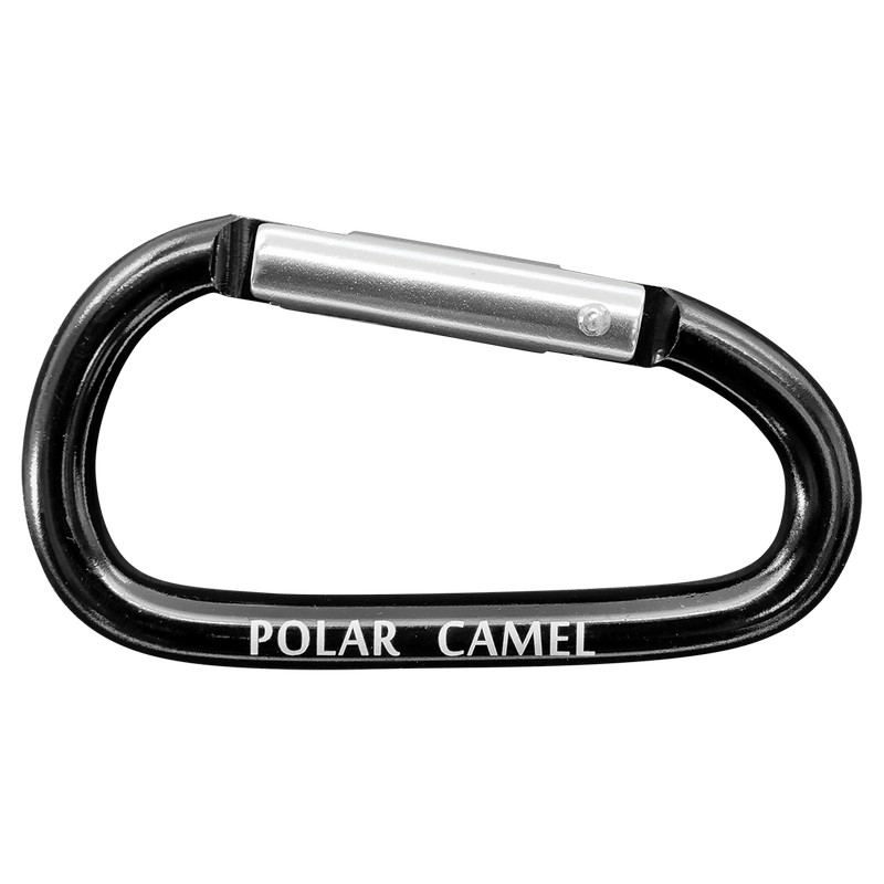 (image for) Polar Camel Water Bottle Carabiner-Black - Click Image to Close