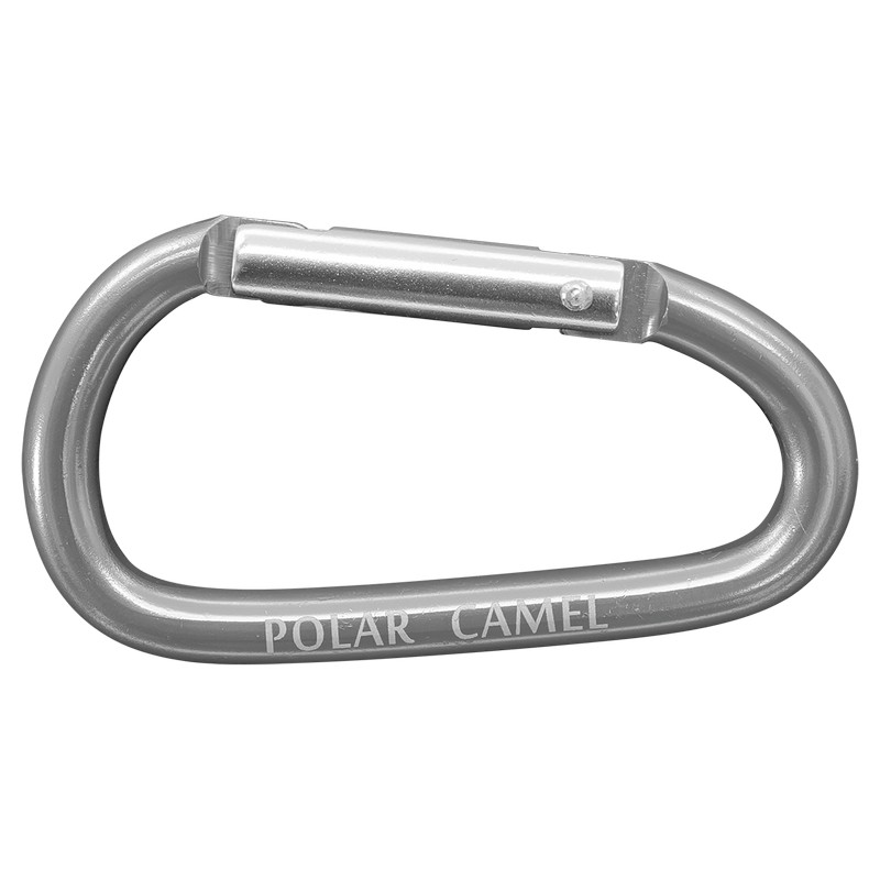 (image for) Polar Camel Water Bottle Carabiner-Gray - Click Image to Close