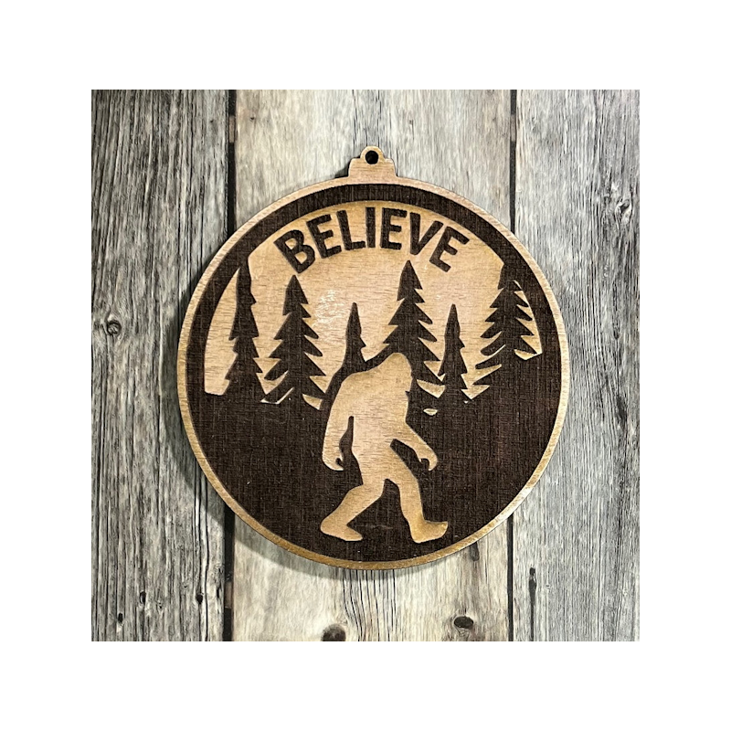 (image for) Bigfoot Ornament