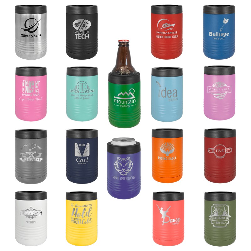 (image for) Polar Camel Stainless Steel Insulated Bottle or Can Beverage Holder