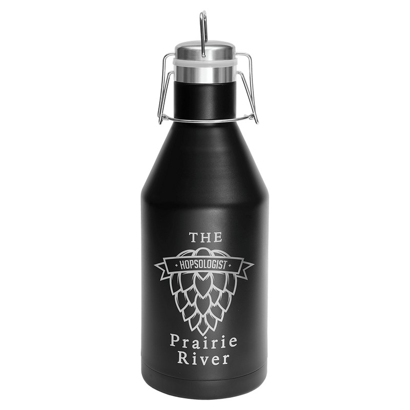(image for) Polar Camel 64 oz. Vacuum Insulated Growler with Swing-Top Lid