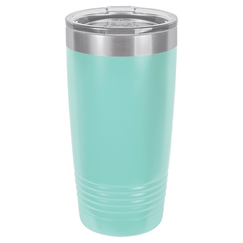 (image for) Polar Camel 20 oz. Insulated Ringneck Tumbler w/clear lid