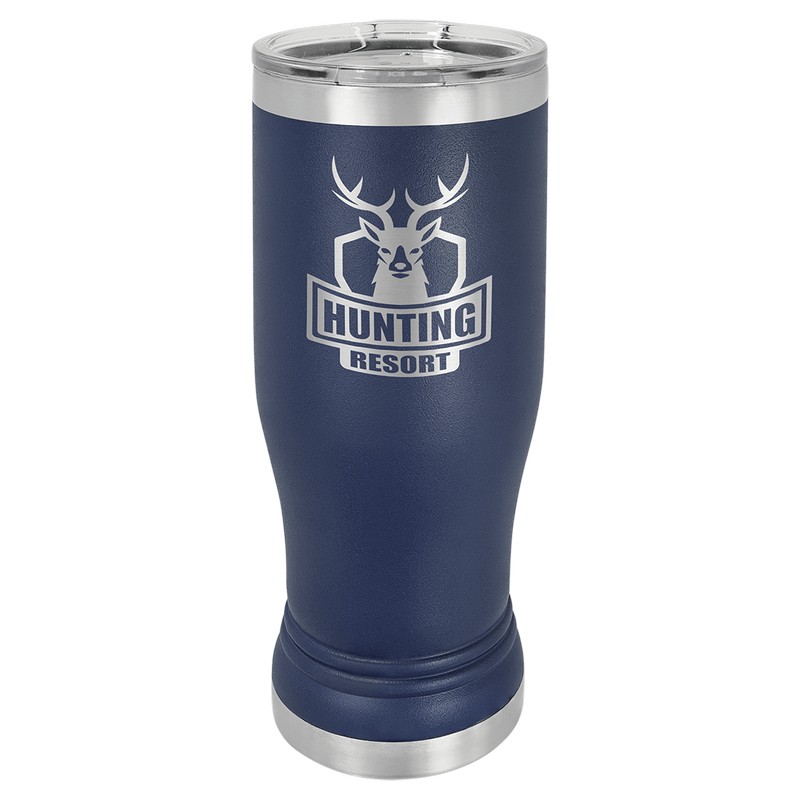 (image for) Polar Camel 14 oz. Insulated Pilsner with Clear Lid