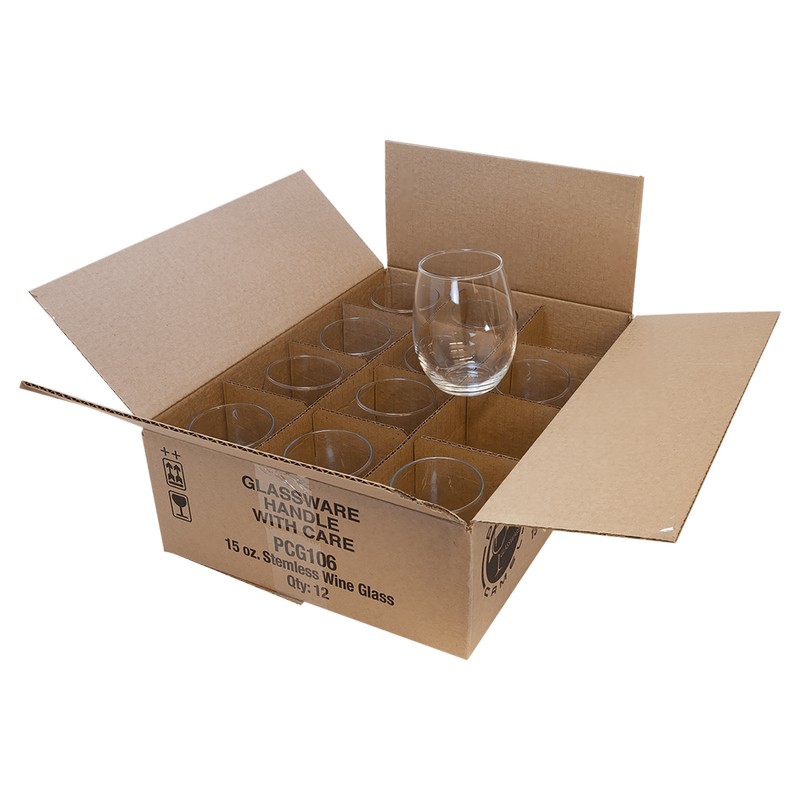 (image for) 15 oz. Stemless Wine Glass