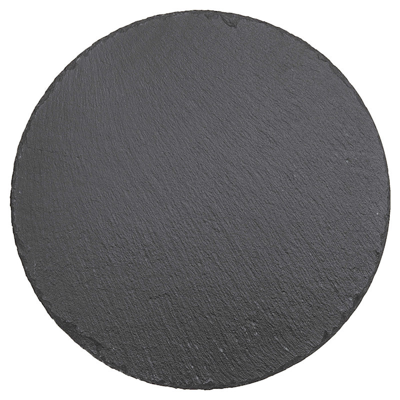 (image for) 9 3/4" Round Slate Decor with Foam Pads
