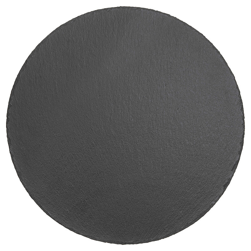 (image for) 11 3/4" Round Slate Decor with Foam Pads