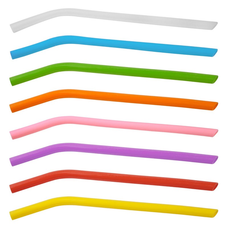 (image for) 10" Large Silicone Straw - Click Image to Close